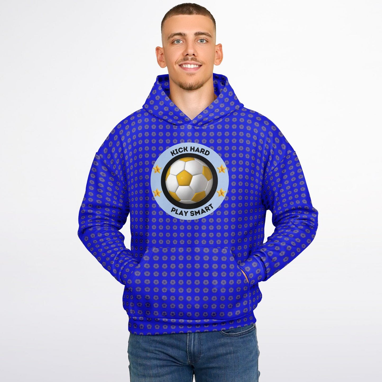 Kick Hard Play Smart - Hoodie