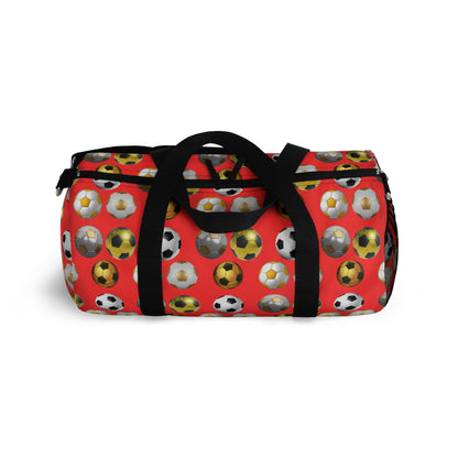 Duffel Bag - Soccer Balls - Red