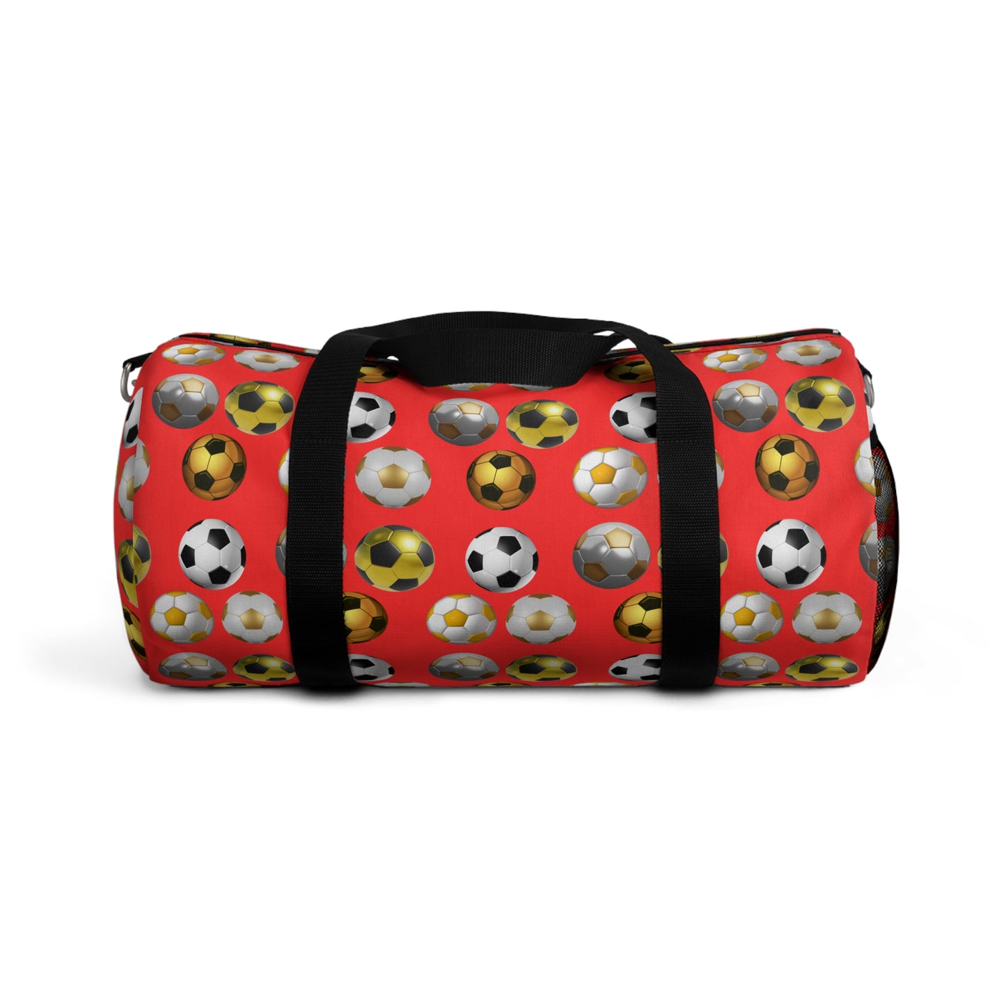 Duffel Bag - Soccer Balls - Red