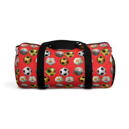 Duffel Bag - Soccer Balls - Red
