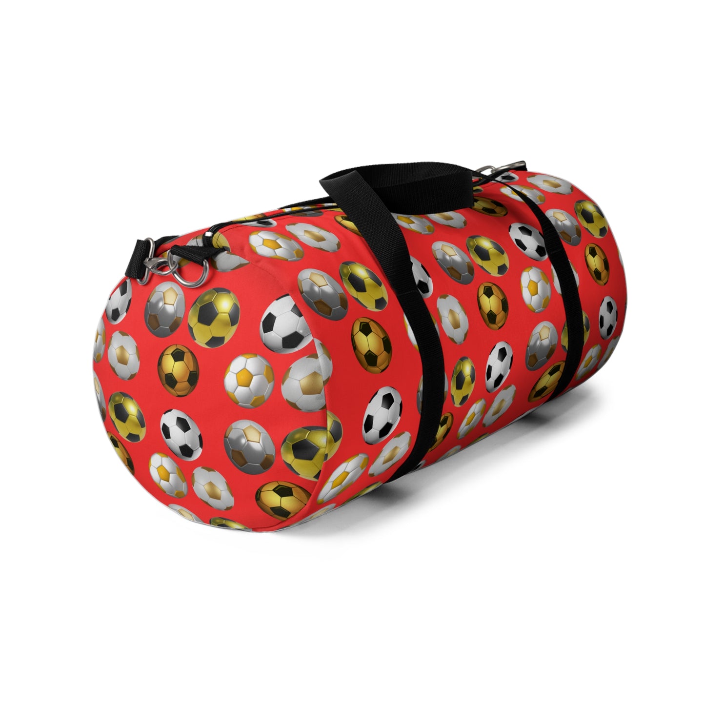 Duffel Bag - Soccer Balls - Red