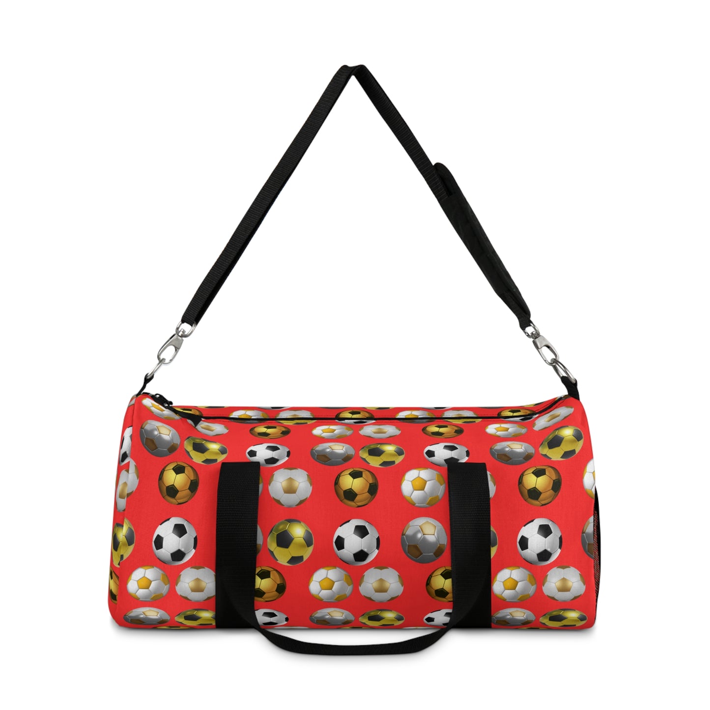 Duffel Bag - Soccer Balls - Red