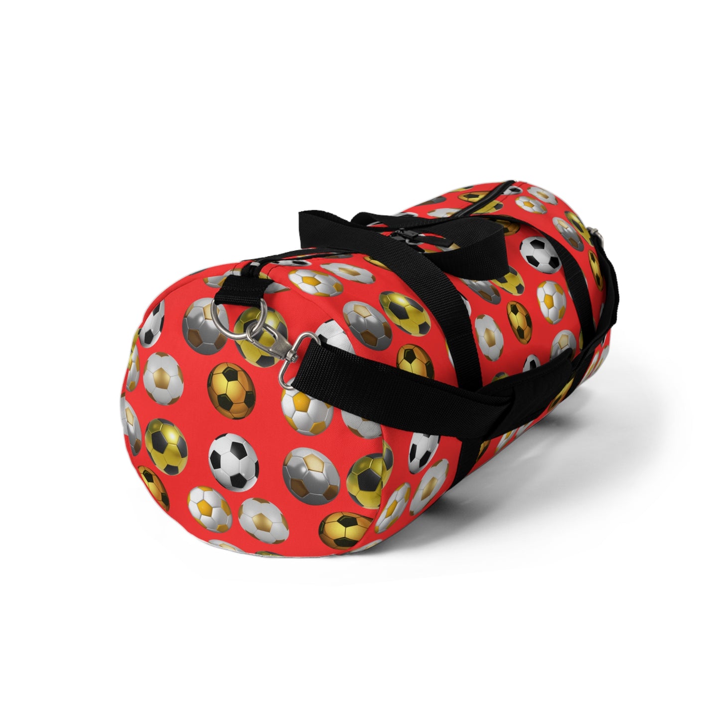 Duffel Bag - Soccer Balls - Red