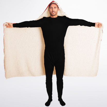 Goal Red - Hooded Blanket