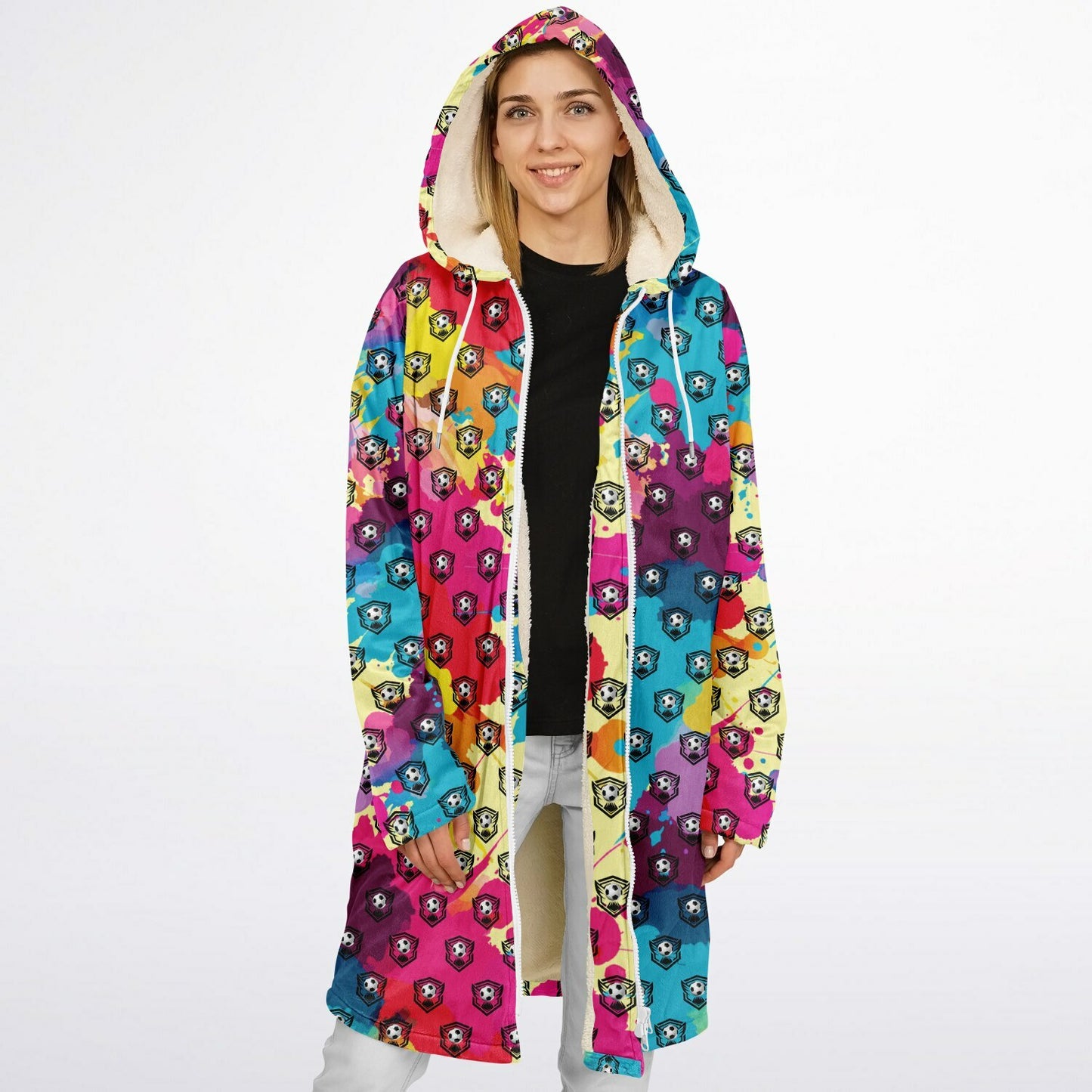 Ball & Colour Pattern - Cloak