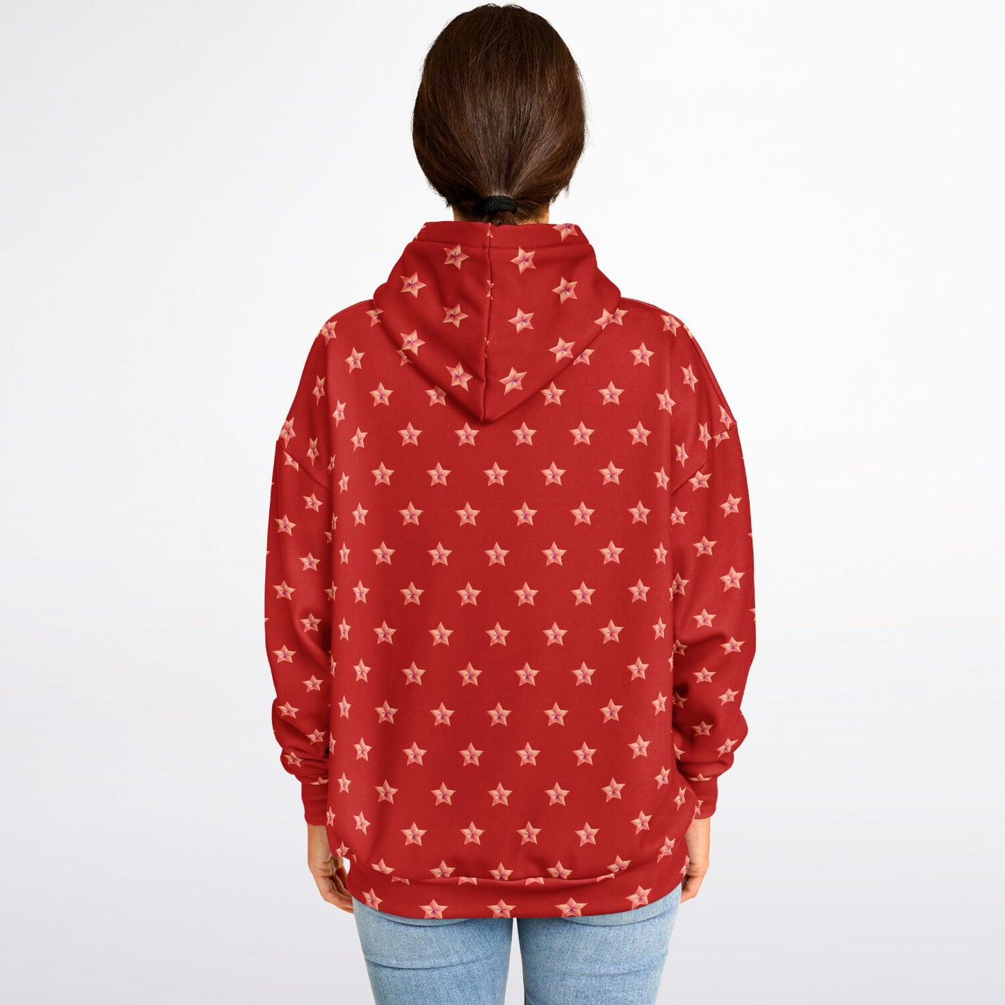 Live Love Soccer Red Hoodie