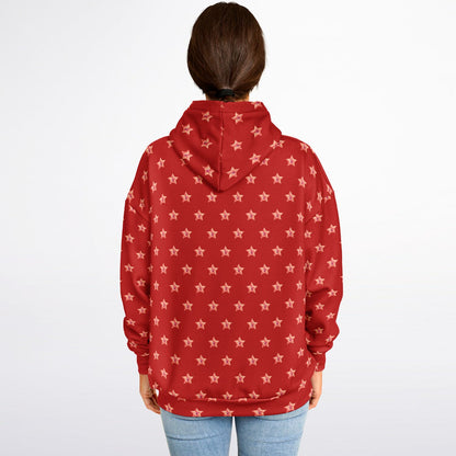 Live Love Soccer Red Hoodie