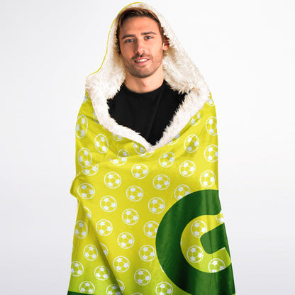 Goal Green - Hooded Blanket