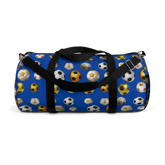 Soccer Ball - Blue - Duffel Bag