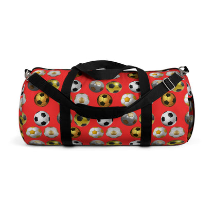 Duffel Bag - Soccer Balls - Red