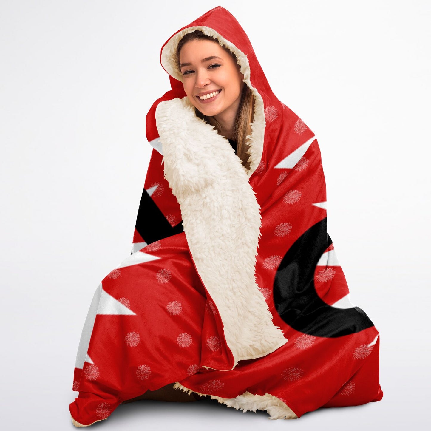Goal Red - Hooded Blanket