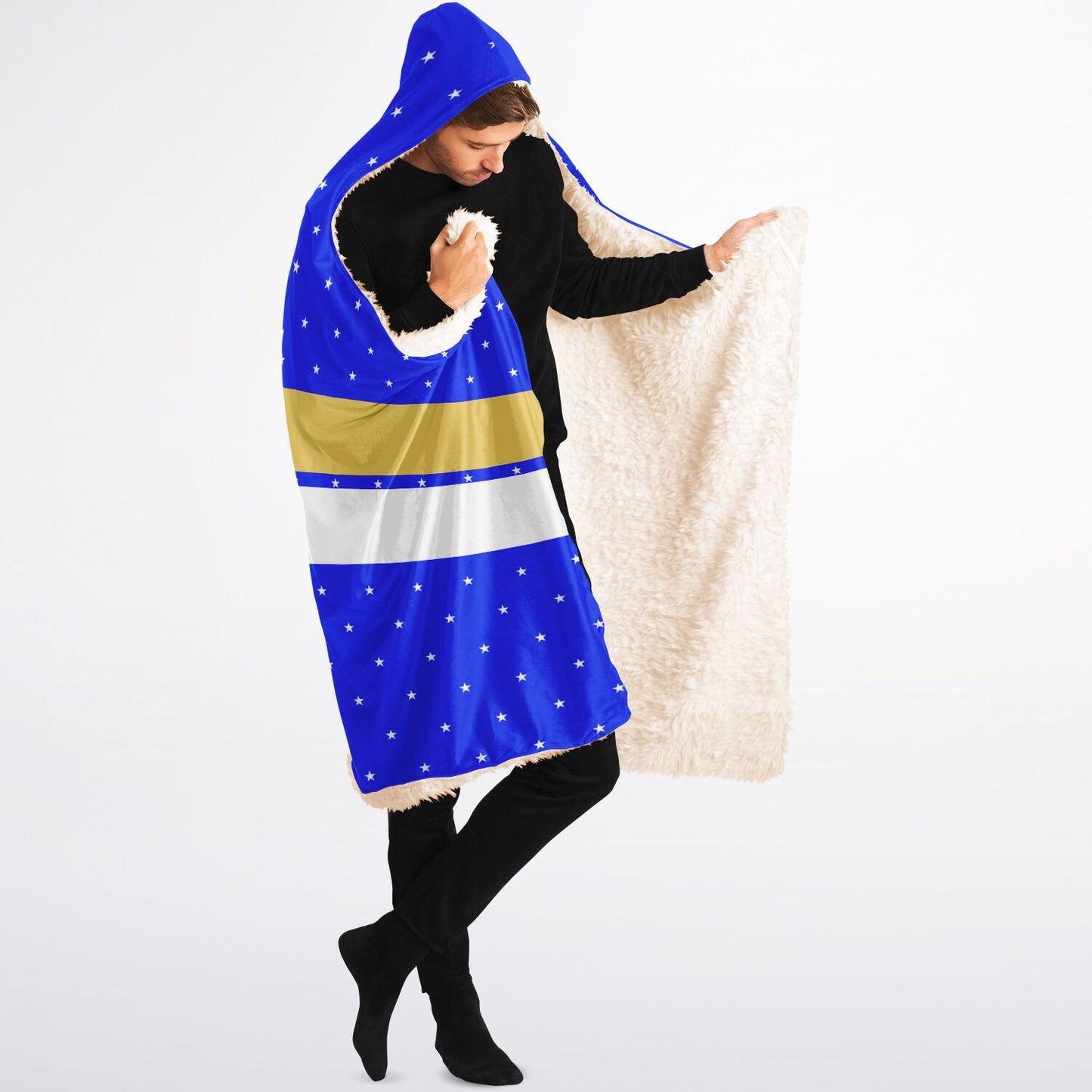 Soccer Champion Blue - Hooded Blanket
