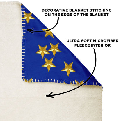 Goalkeeper Saves Goals - Square Blanket