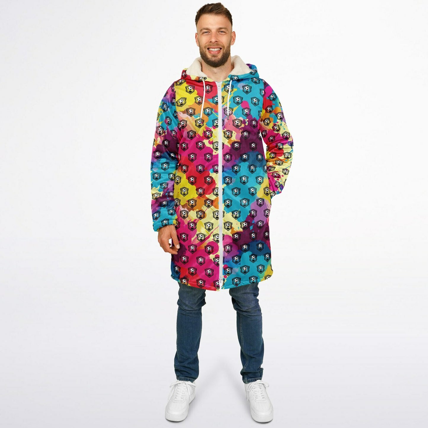 Ball & Colour Pattern - Cloak