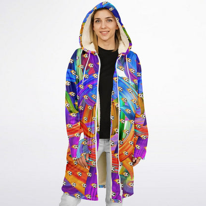 Soccer Ball & Pattern - Cloak