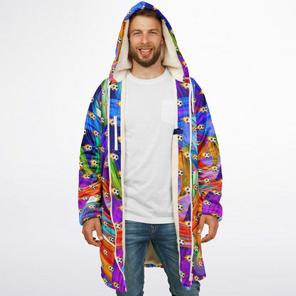 Soccer Ball & Pattern - Cloak