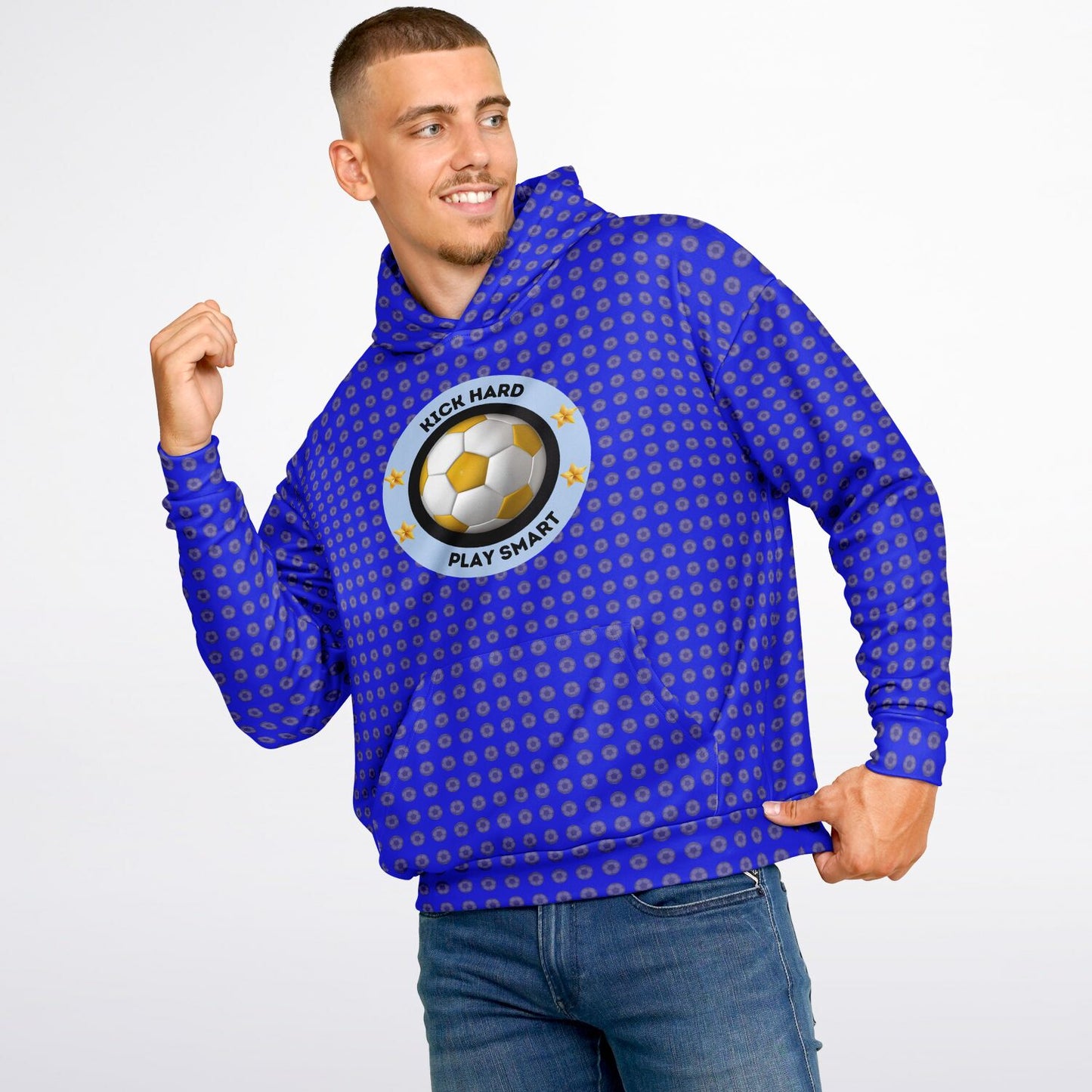 Kick Hard Play Smart - Hoodie