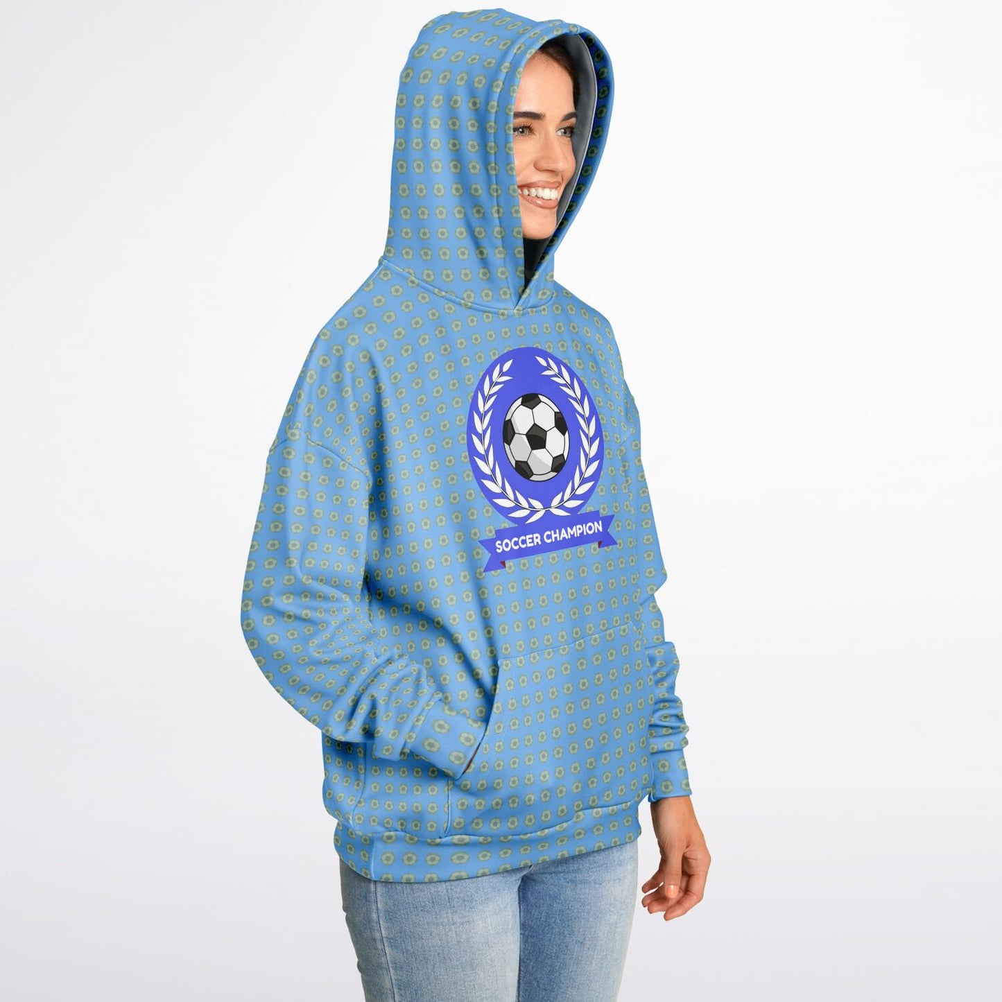 Soccer Champion Skyblue - Hoodie