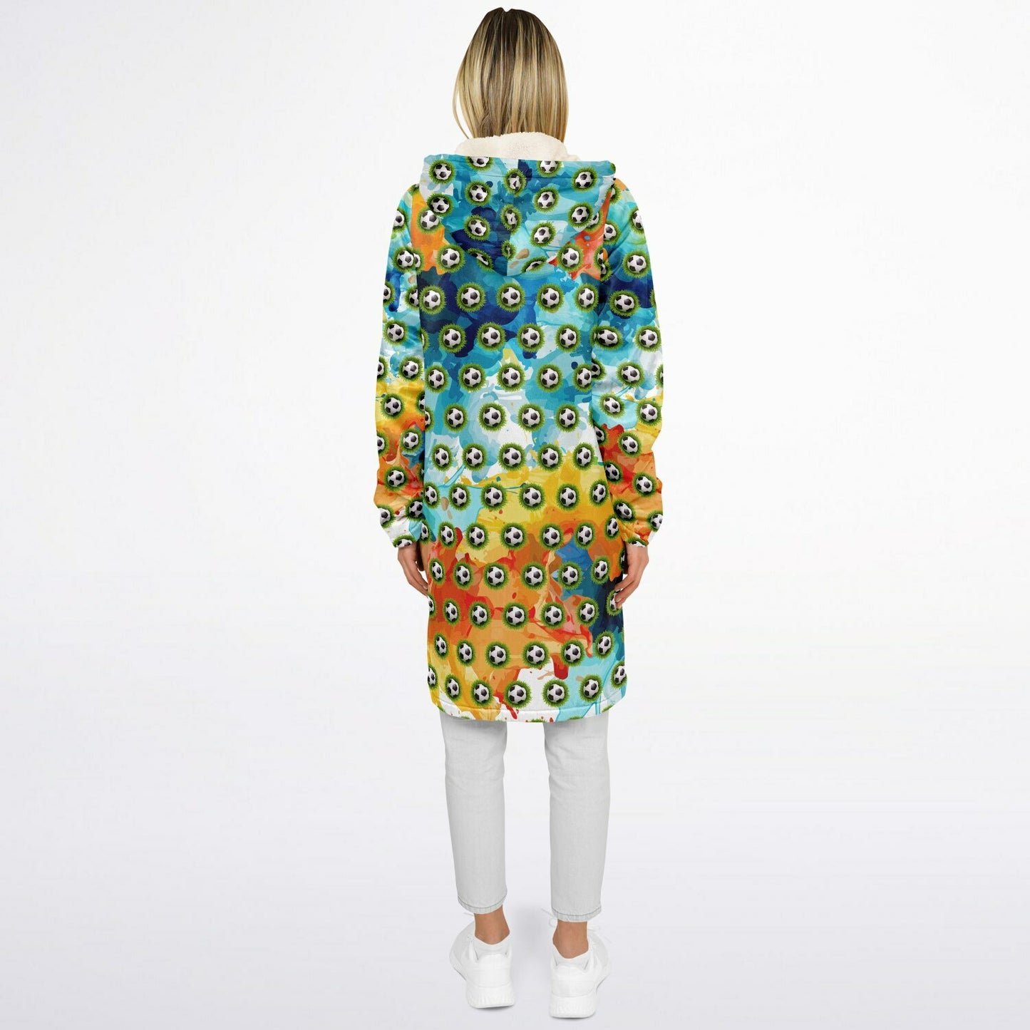 Soccer Ball & Colour - Cloak