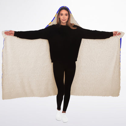 Kick Hard & Play Smart - Hooded Blanket