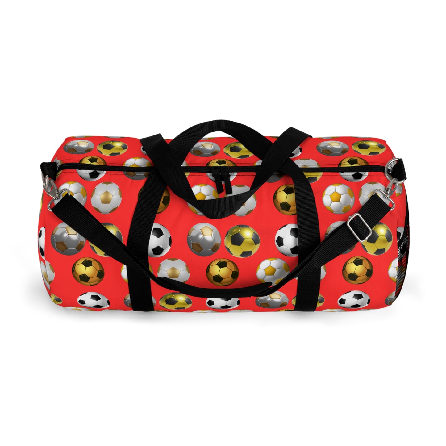 Duffel Bag - Soccer Balls - Red