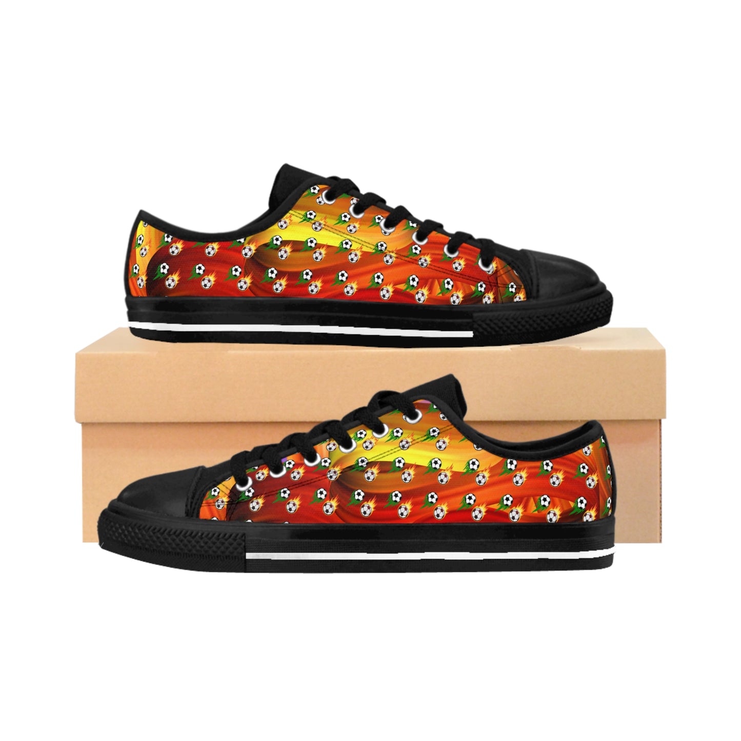 Soccer Fire Balls - Men Sneaker