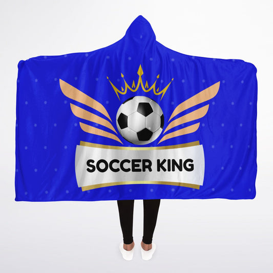 Soccer King - Hooded Blanket