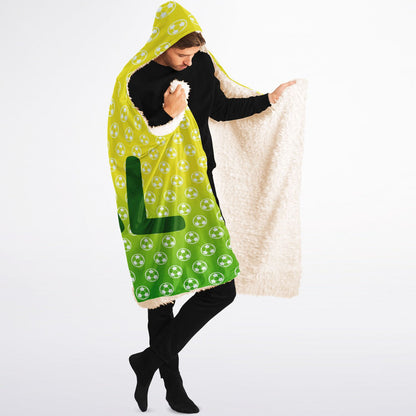 Goal Green - Hooded Blanket