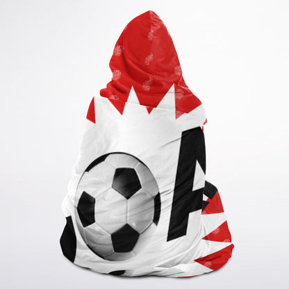 Goal Red - Hooded Blanket