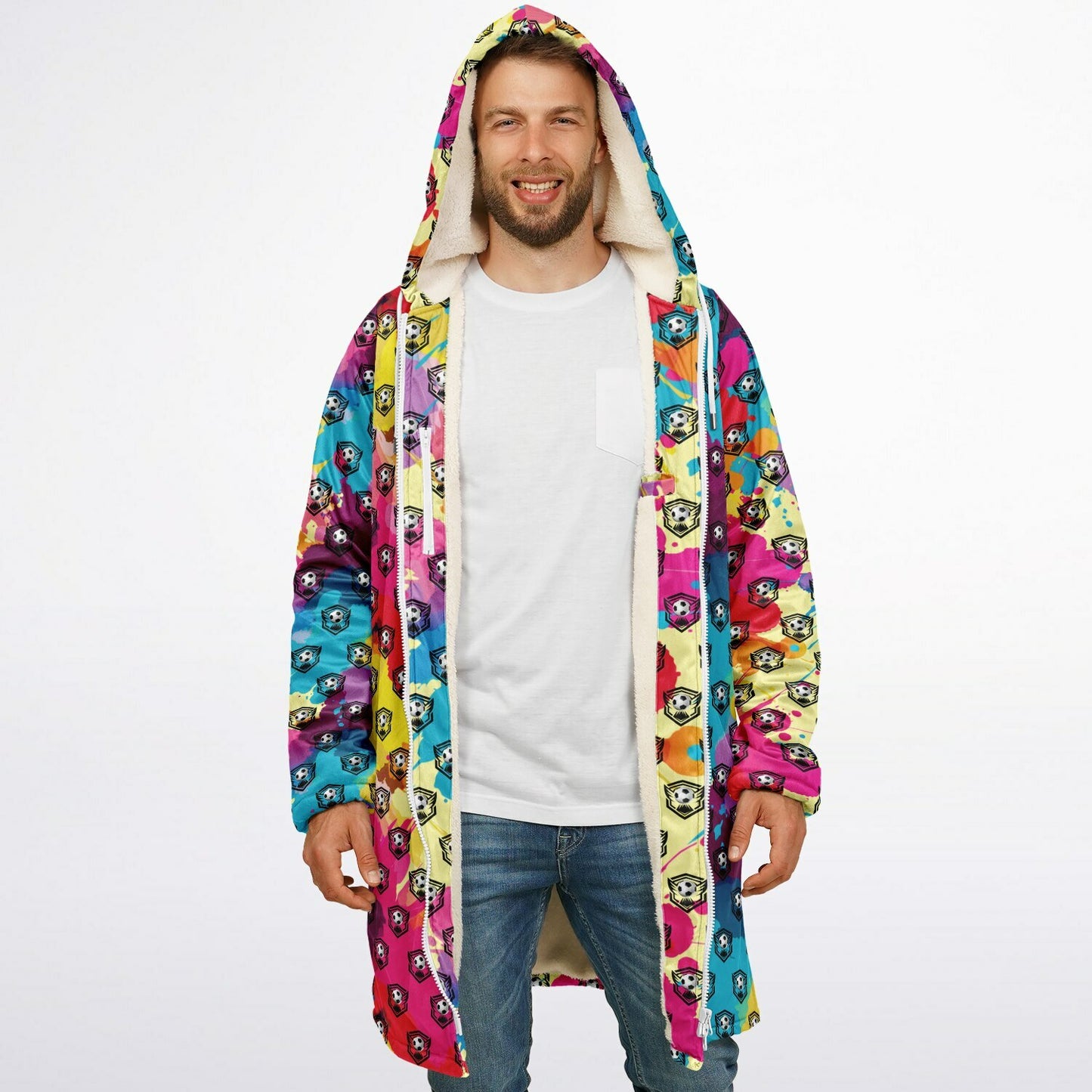 Ball & Colour Pattern - Cloak