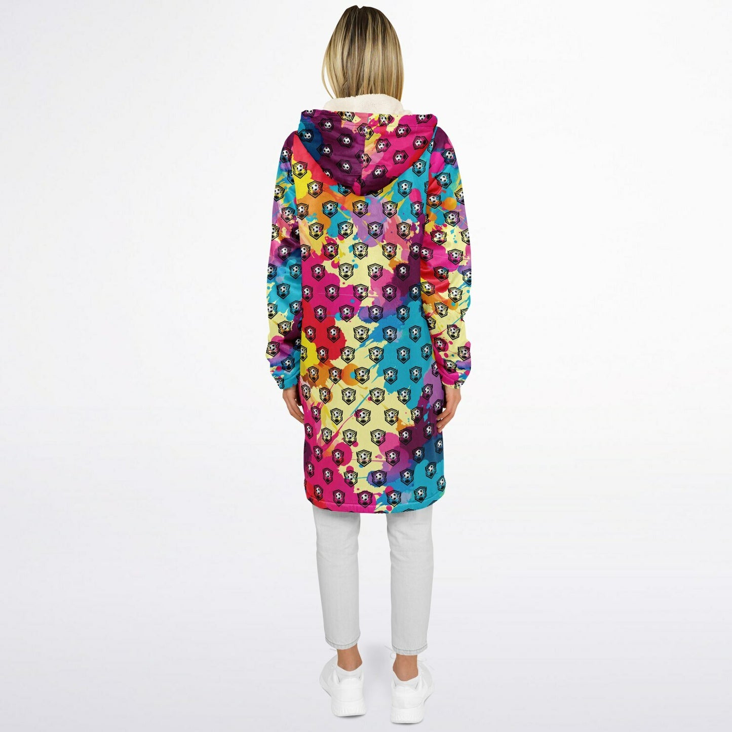 Ball & Colour Pattern - Cloak