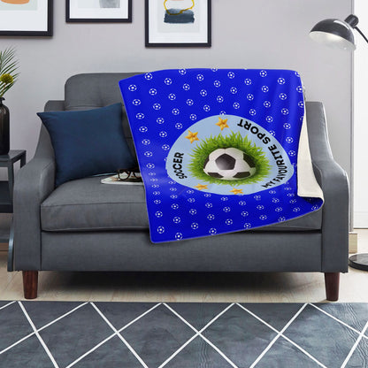 Soccer My Favourite Sport - Square Blanket
