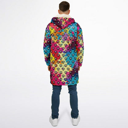 Ball & Colour Pattern - Cloak