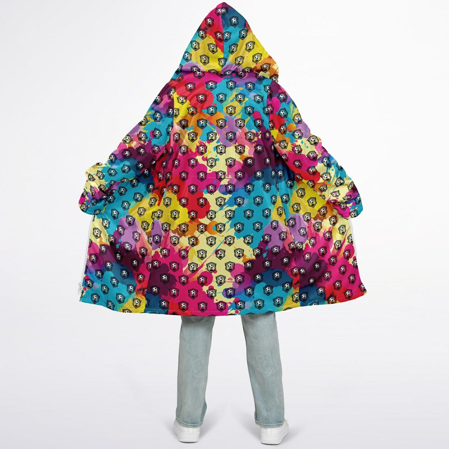 Ball & Colour Pattern - Cloak