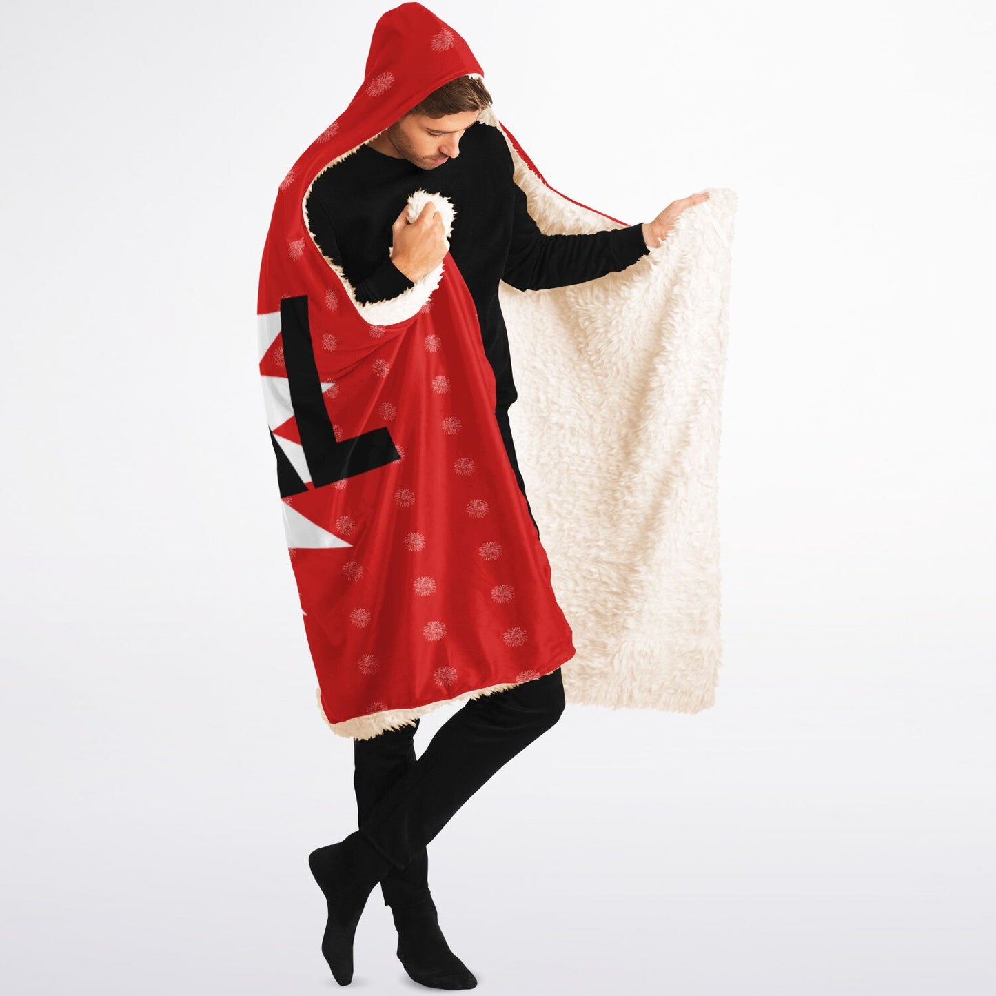 Goal Red - Hooded Blanket