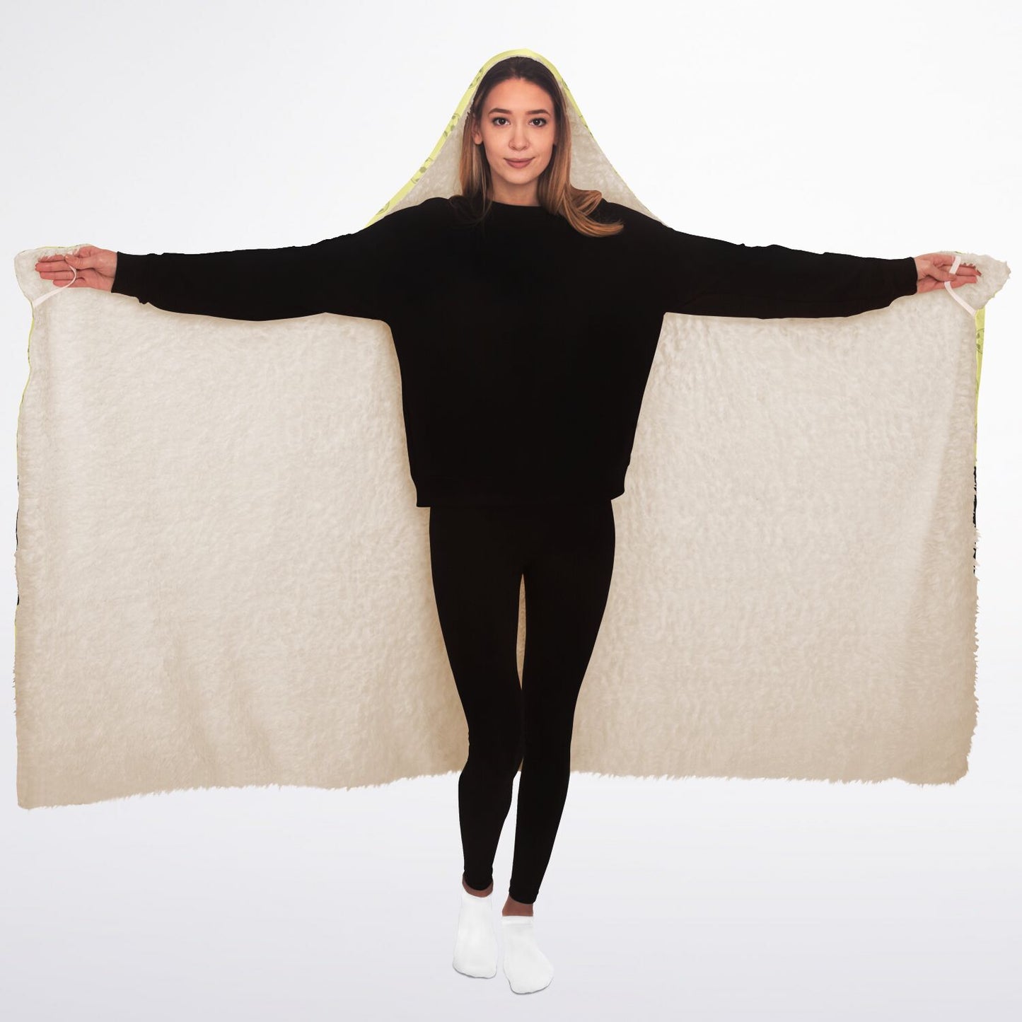 Soccer Champion Yellow - Hooded Blanket