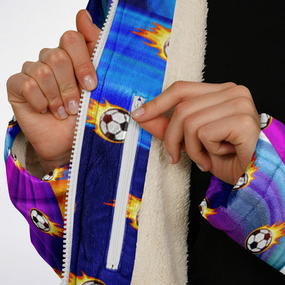 Soccer Ball & Pattern - Cloak