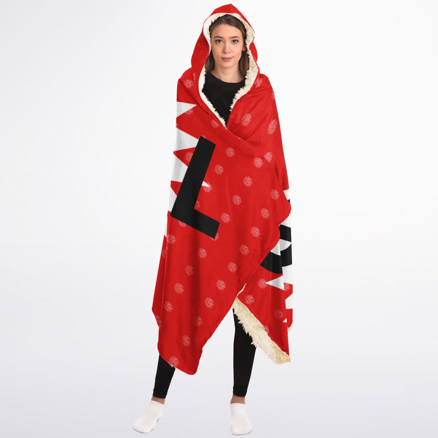 Goal Red - Hooded Blanket