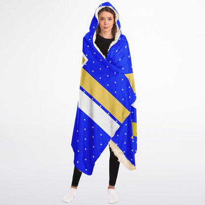 Soccer Champion Blue - Hooded Blanket
