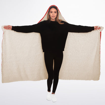 Goal Red - Hooded Blanket