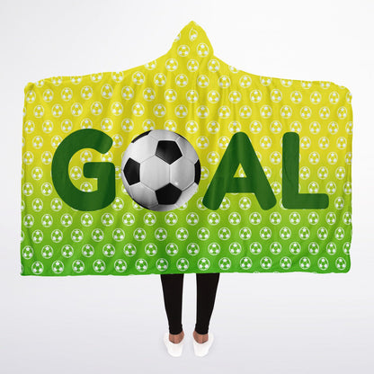 Goal Green - Hooded Blanket