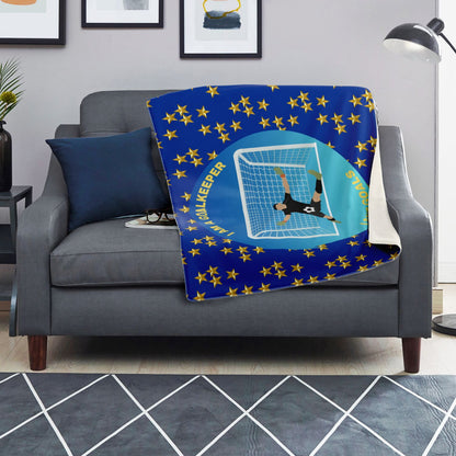 Goalkeeper Saves Goals - Square Blanket