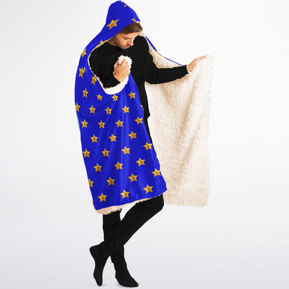 Kick Hard & Play Smart - Hooded Blanket