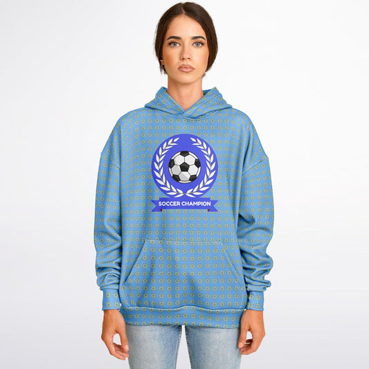 Soccer Champion Skyblue - Hoodie