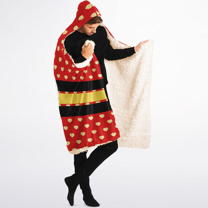 Live Love Soccer - Hooded Blanket